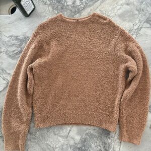 SKIMS Cozy Knit Unisex Pullover Camel